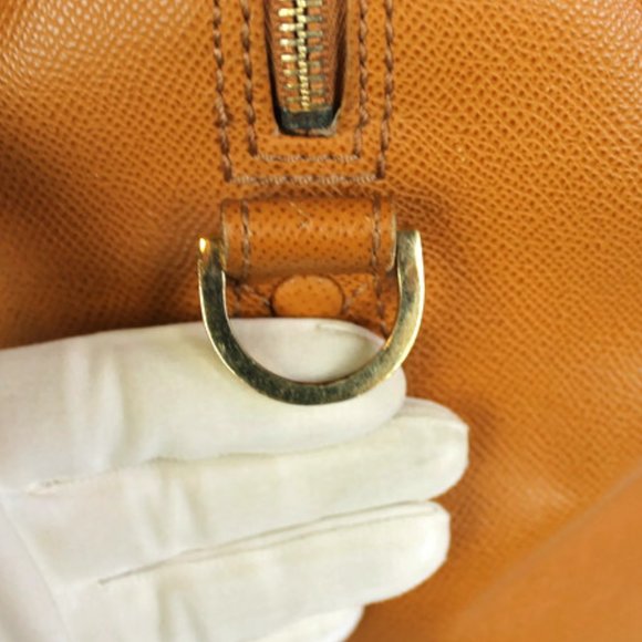 Chanel Tan Caviar Leather Vintage Travel Bag - Picture 8 of 12